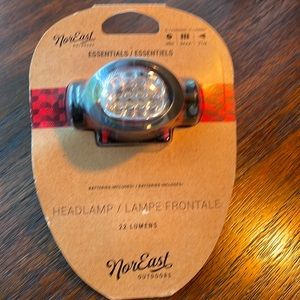 Red Headlamp in Box, Never Used